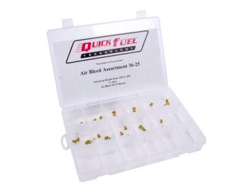 Quick Fuel Technology - Quick Fuel Technology Air Bleed Assortment Kit .025  - .035