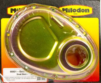 Milodon - Milodon SB Chevy Timing Cover - Gold