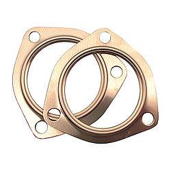 SCE Gaskets - SCE 3.50 Copper Collector Gaskets (pair)
