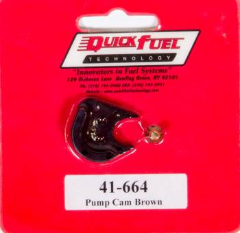 Quick Fuel Technology - Quick Fuel Technology Brown (wide) Pump Cam QFX & 4500 Style