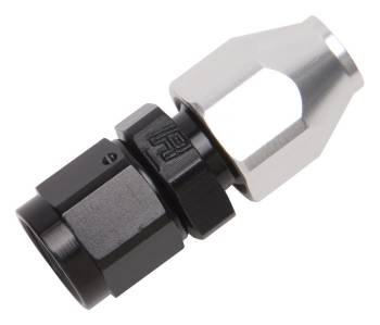 Russell Performance Products - Russell #8 Male 37° to 1/2" Tube Black/Silver
