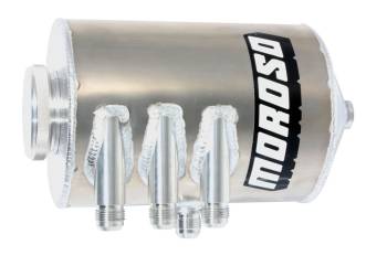 Moroso Performance Products - Moroso Low Profile Dry Sump Tank w/o Breather - 5 Qt.