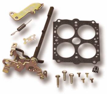 Holley - Holley Carburetor Throttle Shaft Service Kit - w/ Ford A/T Kickdown Lever