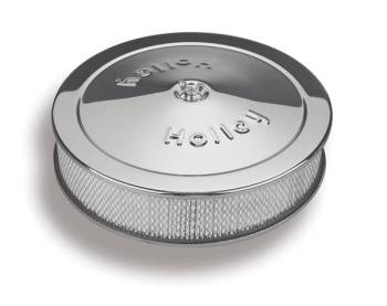 Holley - Holley Chrome Round Air Cleaner - 14"