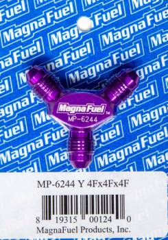 MagnaFuel - MagnaFuel Y-Fitting - 3 #4 Male