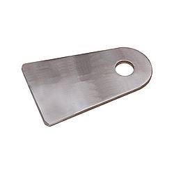 Chassis Engineering - Chassis Engineering Universal Frame Bracket - 3/16 in Mild Steel - w/ 1/2" Hole