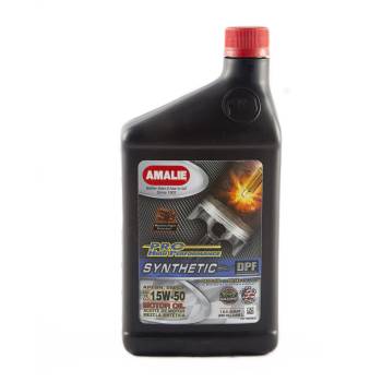 Amalie Oil - Amalie Pro High Performance Synthetic Blend Motor Oil - 15W-50 - 1 Qt. Bottle (Case of 12)