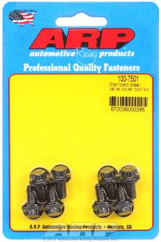 ARP - ARP Black Oxide Valve Cover Bolt Kit - For Stamped Steel Covers - 1/4"- 20 - 12-Point (8 Pieces)