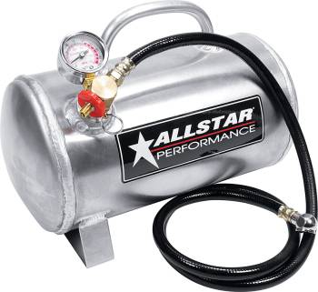 Allstar Performance - Allstar Performance Aluminum Air Tank, Horizontal 6" x 12", 1.5 Gallon