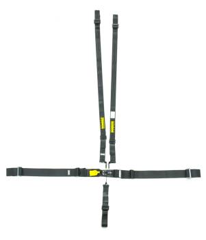 Schroth Racing - Schroth 5-Point Latchlink III Harness System - Pull Up - V-Type - 2" Shoulder - Black