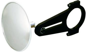 Longacre Racing Products - Longacre Spot Mirror Clamp On - For 1-3/4" Roll Bar