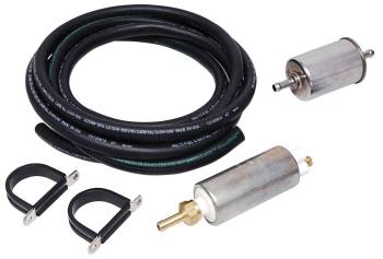 MSD - MSD Atomic EFI Fuel Pump Kit - Includes Pulse Width Modulated Fuel Pump / Pre-Filter / Post-Filter / 15 ft. 3/8" Fuel Line / Mounting Hardware