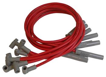 MSD - MSD Super Conductor 8.5mm Spark Plug Wire Set - Red