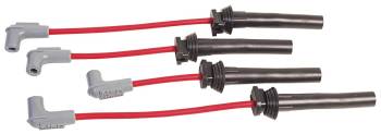 MSD - MSD Super Conductor 8.5mm Spark Plug Wire Set - Red