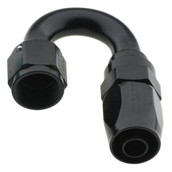 Fragola Performance Systems - Fragola 180° -8 AN Female. to -6 Hose End Reducer - Black