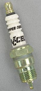 ACCEL - ACCEL Shorty Resistor Racing Plug - .035'' Nominal Gap - (4 Pack)