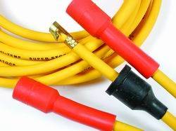 ACCEL - ACCEL Universal Fit Super Stock 7mm Copper Spark Plug Wire Set - Yellow