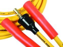 ACCEL - ACCEL Universal Fit Super Stock 8mm Copper Spark Plug Wire Set - Yellow