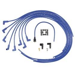 ACCEL - ACCEL Universal Fit Super Stock 8mm Suppression Spark Plug Wire Set - Blue