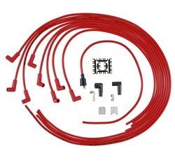 ACCEL - ACCEL Universal Fit Super Stock 8mm Spiral Spark Plug Wire Set - Red