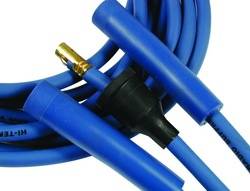 ACCEL - ACCEL Custom Fit Super Stock Spiral Spark Plug Wire Set - Blue