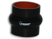Vibrant Performance - Vibrant Performance 2-1/2" Silicone Hump Hose Black