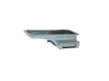Moroso Performance Products - Moroso Ford FE Stainless Steel Oil Pan - 8 Qt. Front Sump