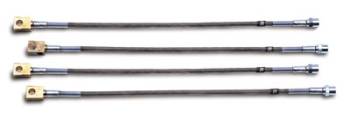 Russell Performance Products - Russell Street Legal Stainless Steel Brake Line Kit 94-99 Dodge 4WD