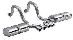 Corsa Performance - Corsa Pace Axle-Back Exhaust System - Dual Rear Exit