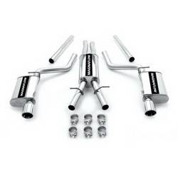 Magnaflow Performance Exhaust - Magnaflow Stainless Steel Cat-Back Performance Exhaust System - Straight-Through Muffler