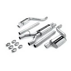 Magnaflow Performance Exhaust - Magnaflow Tru-x Dual Cat-Back System Dual - In / Out 4 x 9 x 14 in. Muffler