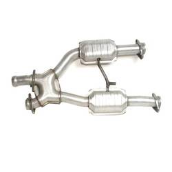 BBK Performance - BBK Performance Extracter Series High-Flow Mid X-Pipe - 2.5 in.