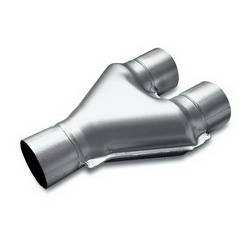 Magnaflow Performance Exhaust - Magnaflow Stainless Steel Y-Pipe - 2.5 in. Inlet I.D.