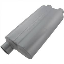 Flowmaster - Flowmaster 50 Series Heavy Duty Muffler - 3" Offset - Inlet / 2.5 Dual Outlet