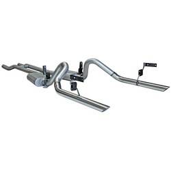 Flowmaster - Flowmaster American Thunder Dual Exhaust System - 1964-66 Ford Mustang (not GT) V8