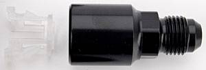 Russell Performance Products - Russell Push-On EFI Fitting #6 to 3/8" Hard Tube Black