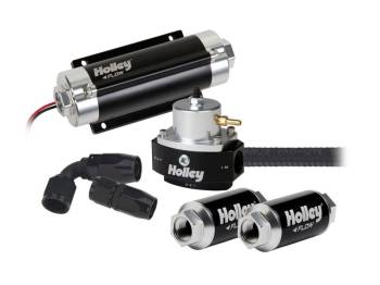 Holley - Holley EFI Fuel System Kit - Earl's Pro-Lite 350„¢ hose
