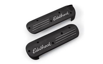 Edelbrock - Edelbrock Elite Series LS Series Ignition Coil Covers - Black Powder Coat Finish