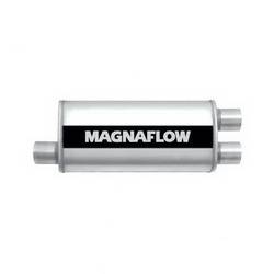 Magnaflow Performance Exhaust - Magnaflow Stainless Steel Muffler - 5x8 in. Oval Body