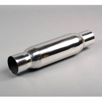 Moroso Performance Products - Moroso Stainless Steel Spiral Flow Muffler - 3" Polished