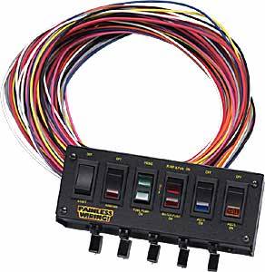 Painless Performance Products - Painless Performance 6 Switch Rocker Circuit Breaker Panel