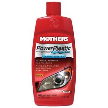 Mothers - Mothers Power Plastic Cleaner/Polish 8oz