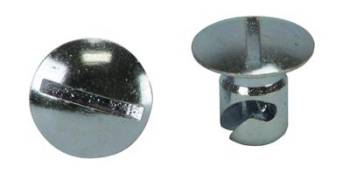 Moroso Performance Products - Moroso Oval Head Quick Fastener - Steel 5/16 x 3.00 10 Pack
