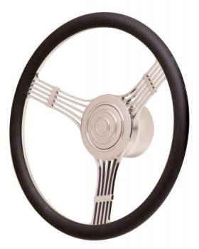 GT Performance - GT Performance GT Retro Banjo Style Leather Steering Wheel