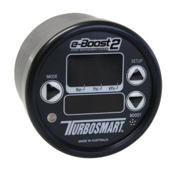 Turbosmart - Turbosmart eB2 Electronic Boost Control Gauge 60 psi - Black 60mm