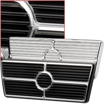 Billet Specialties - Billet Specialties 67-69 Camaro Brake Pedal Pad - Polished - Chevy Camaro/Pontiac Firebird - Automatic
