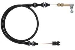 Lokar - Lokar Midnight Series Hi-Tech Throttle Cable Kit - 24 in.
