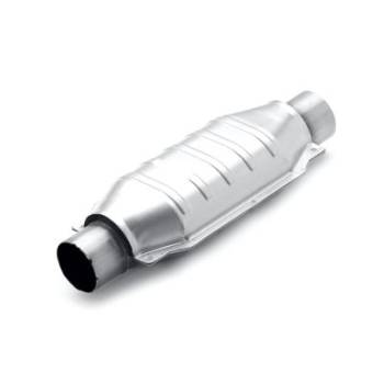Magnaflow Performance Exhaust - MagnaFlow Stainless Steel Catalytic Converter Oval Universal 2.50 In/Out