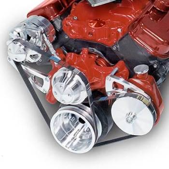 March Performance - March Performance BB Chevy LWP Serpentine Conv Kit