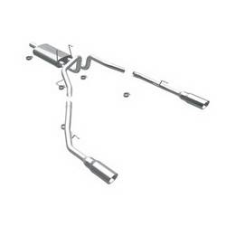 Magnaflow Performance Exhaust - Magnaflow Stainless Steel Cat-Back Performance Exhaust System - 5 x 11 x 22 in. Dual Outlet Muffler
